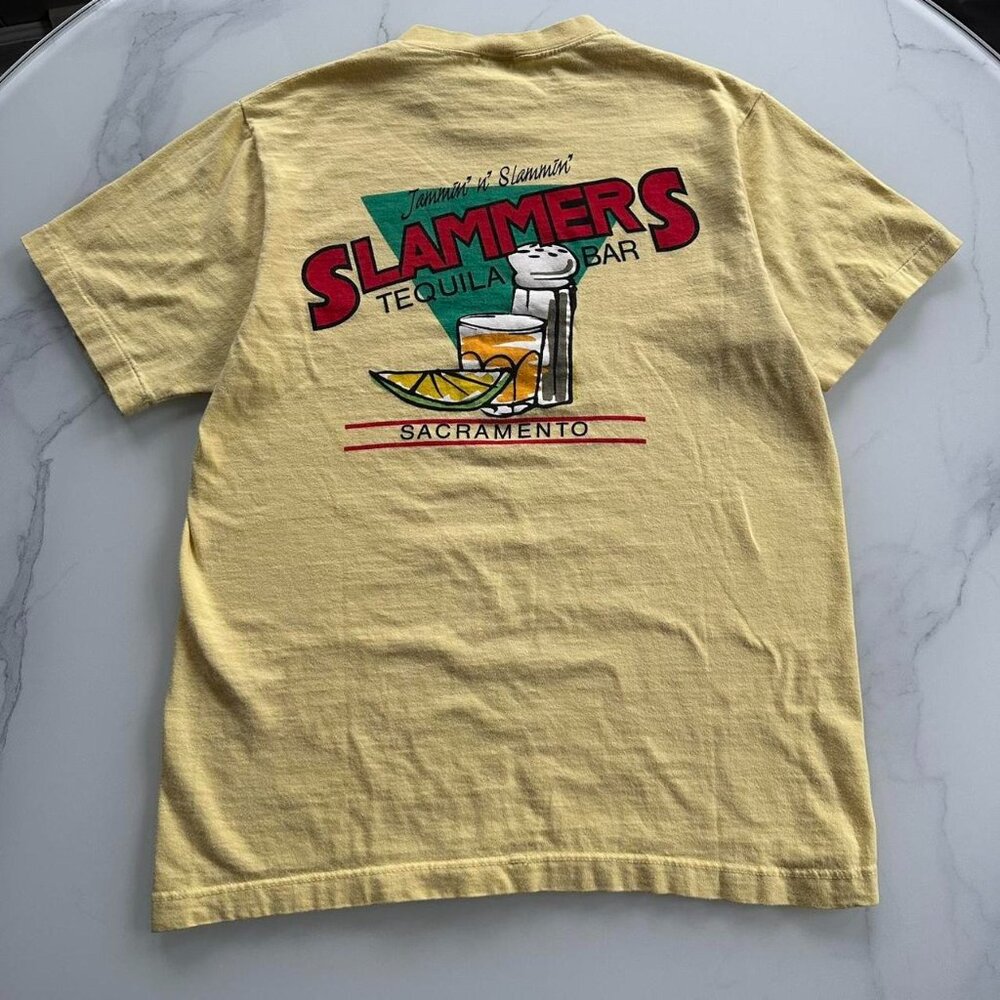 Vintage 1980s Slammers Tequila Bar tee By Crazy Shirt